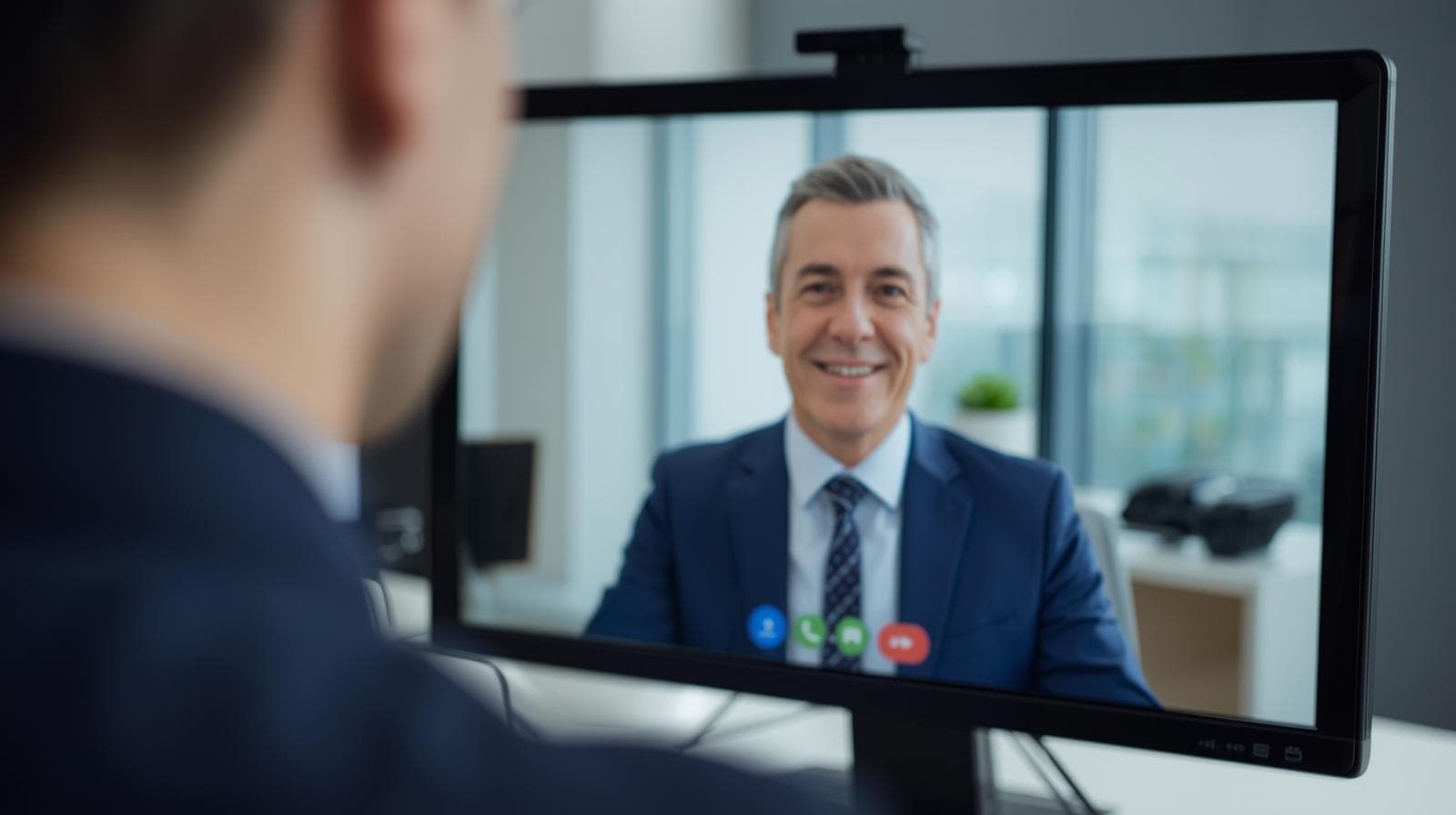 Live video consultation with business expert
